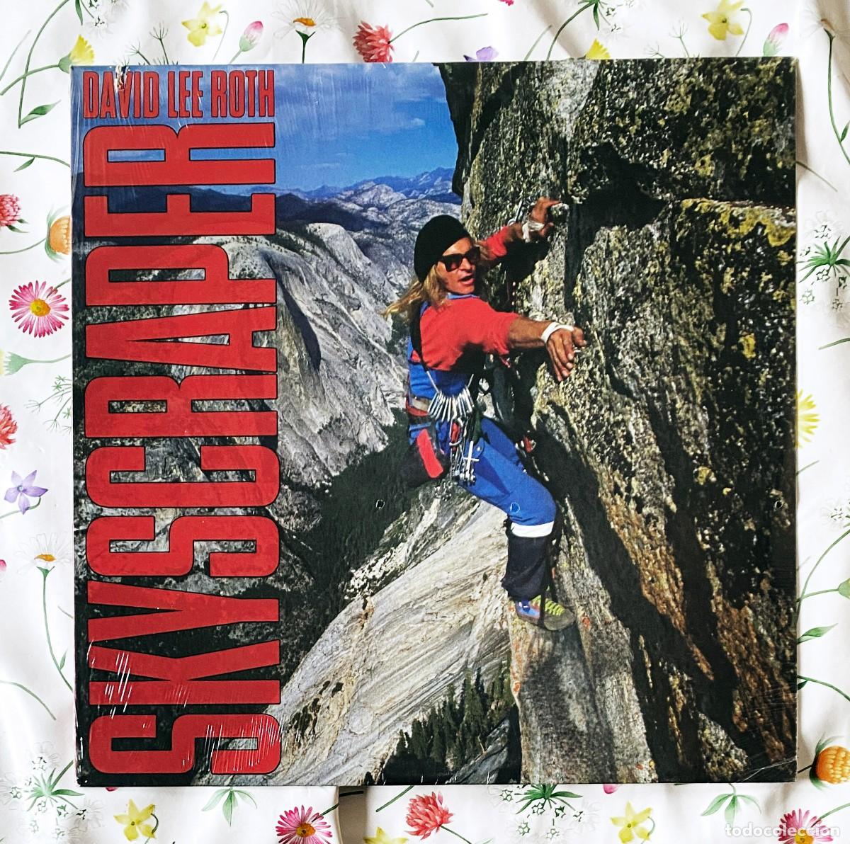 Discos de vinilo: DAVID LEE ROTH - SKYSCRAPER 12'' LP PRECINTADO - HARD ROCK