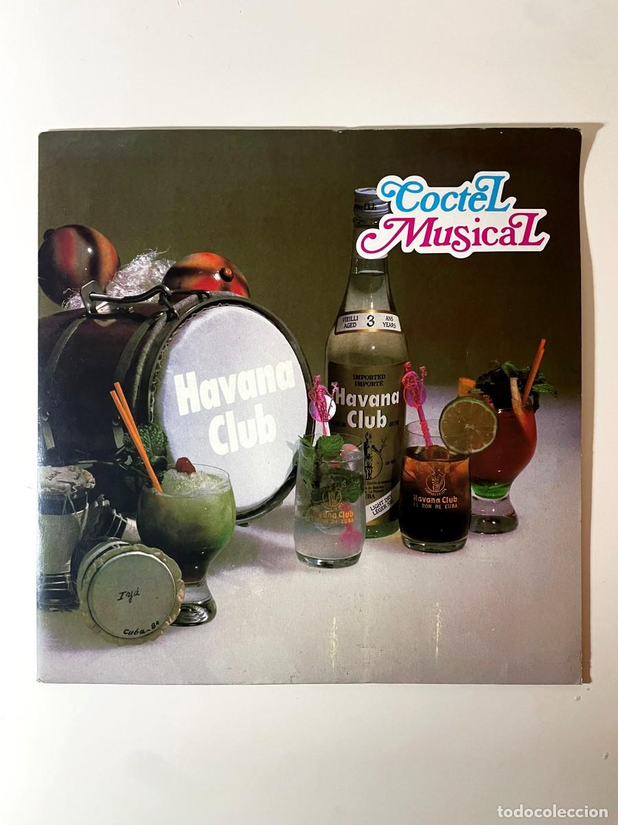 Discos de vinilo: LP Coctel Musical - Varios Artistas (Original Cuba - Havana Club)