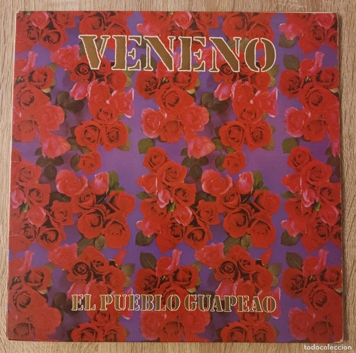 Discos de vinilo: DISCO DE VINILO LP VENENO EL PUEBLO GUAPEAO KIKO VENENO Y RAIMUNDO AMADOR TWINS 1989