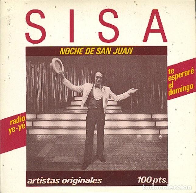 Discos de vinilo: Sisa &ndash; Radio Ye-Ye; Te esperar&eacute; el domingo &ndash; EDIGSA 0033 &ndash; 1981