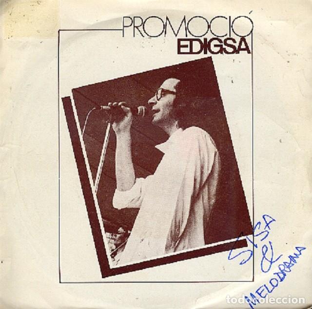 Discos de vinilo: Sisa &ndash; El fill del Mestre; Senyor botiguer &ndash; EDIGSA 454 (PROMO) &ndash; 1979