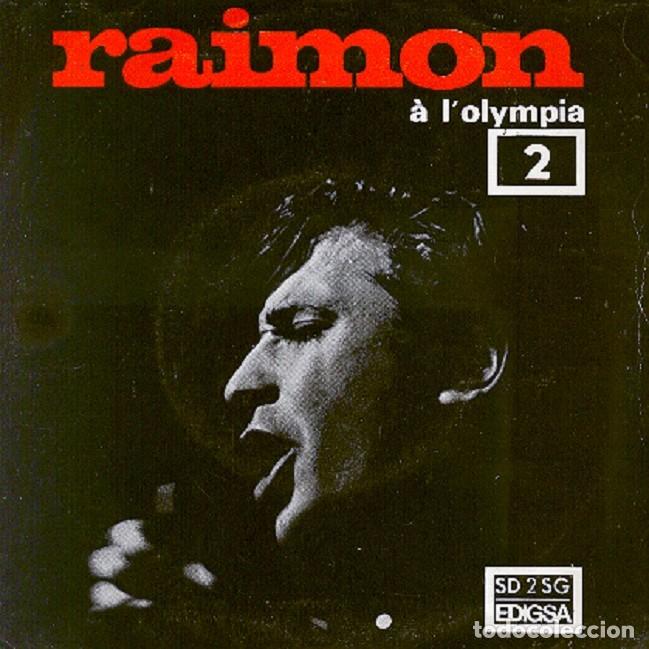 Discos de vinilo: Raimon &ndash; Can&ccedil;&oacute; de les mans; La nit &ndash; EDIGSA SD 2 &ndash; 1968