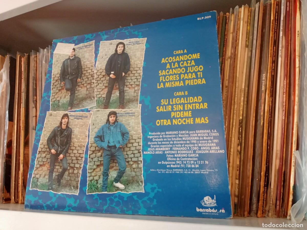 Discos de vinilo: Leize &lrm;&ndash; Acosandome - lp Spain 1991 - Foto 2