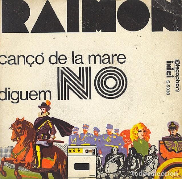 Discos de vinilo: Raimon &ndash; La can&ccedil;&oacute; de la mare; Ahir &ndash; DISCOPHON 5038 &ndash; 1968