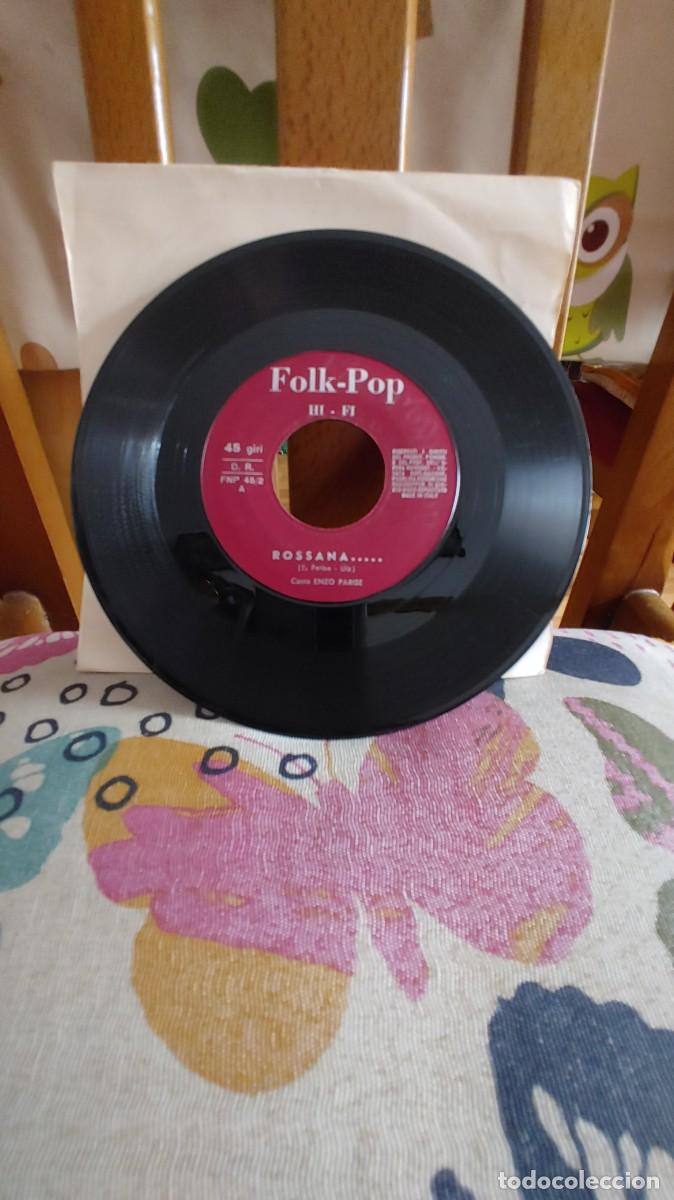 Discos de vinilo: ENZO PARISE-SINGLE ROSSANA-SIN PORTADA