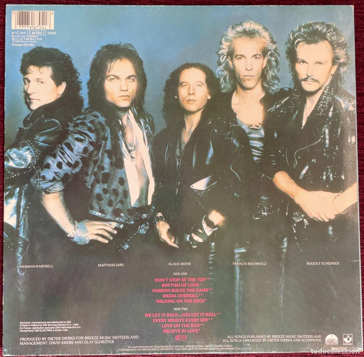 Discos de vinilo: Scorpions &ndash; Savage Amusement - Foto 2
