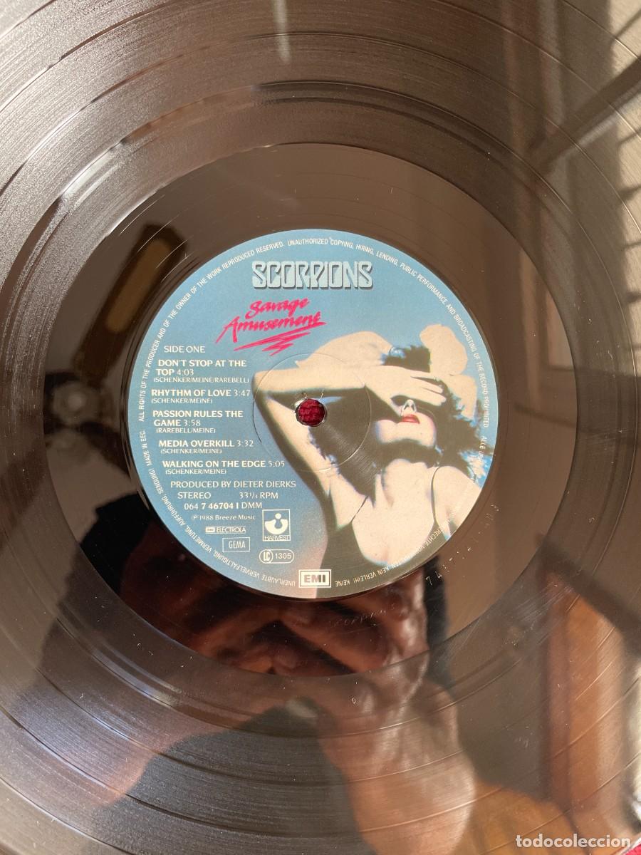 Discos de vinilo: Scorpions &ndash; Savage Amusement - Foto 5