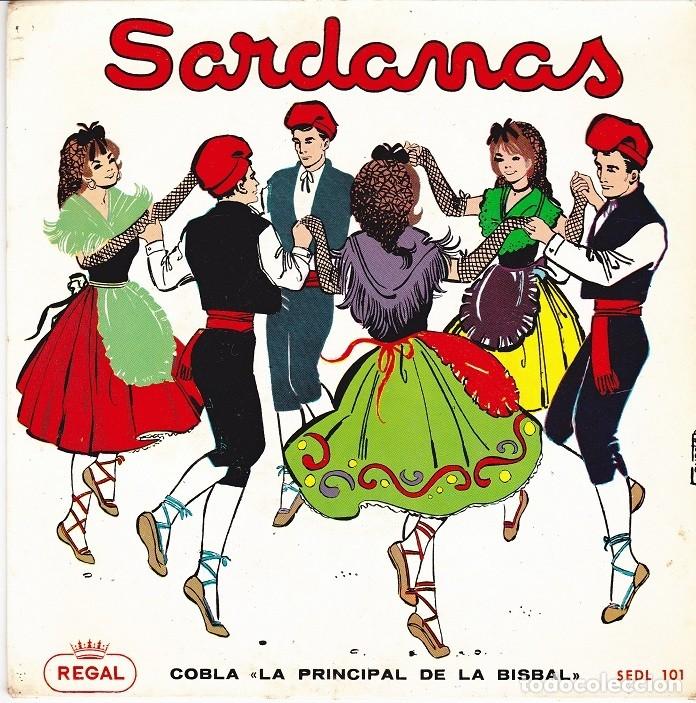 Discos de vinilo: Cobla La Principal de la Bisbal &ndash; Sardanas &ndash; REGAL 101 &ndash; 1964