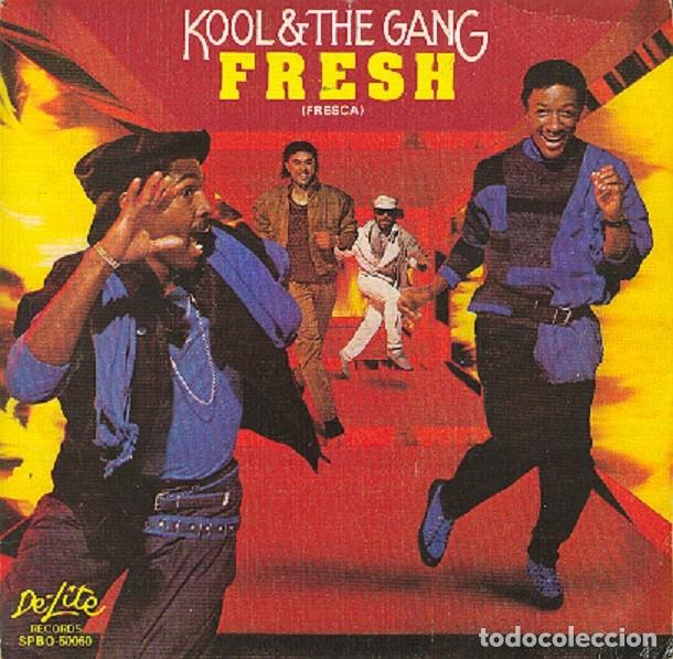 Discos de vinilo: Kool & The Gang &ndash; Fresh; Home is where the heart is &ndash; DELITE 50060 (PROMO) &ndash; 1983