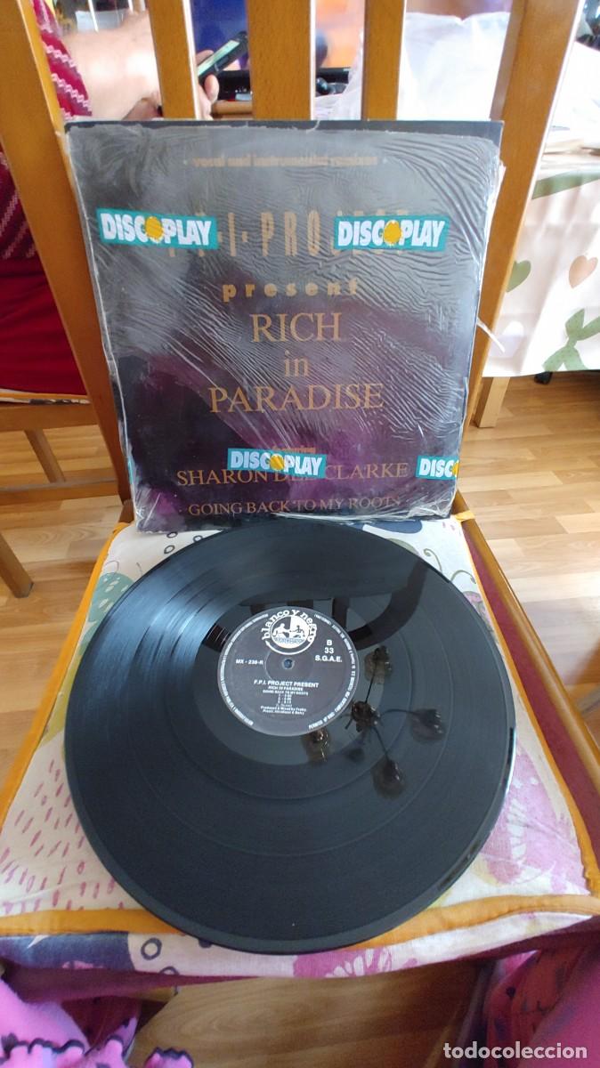 Discos de vinilo: F.P.I. PRJECT PRESENT-MAXI RICH IN PARADISE
