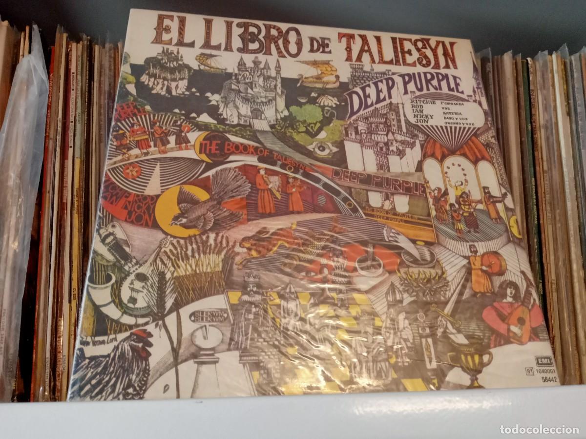 Discos de vinilo: Deep Purple &lrm;&ndash; El Libro De Taliesyn - lp Argentina 1988 - Foto 1
