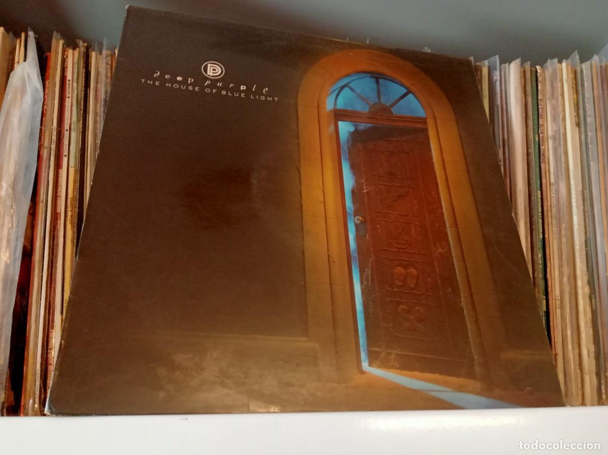 Discos de vinilo: Deep Purple &lrm;&ndash; The House Of Blue Light - lp Spain 1990