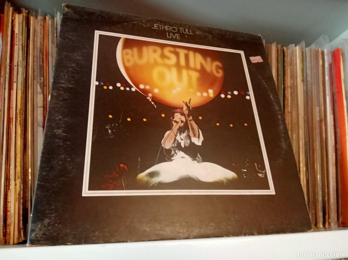 Discos de vinilo: Jethro Tull &lrm;&ndash; Live - Bursting Out - lp France Publicado: 1978