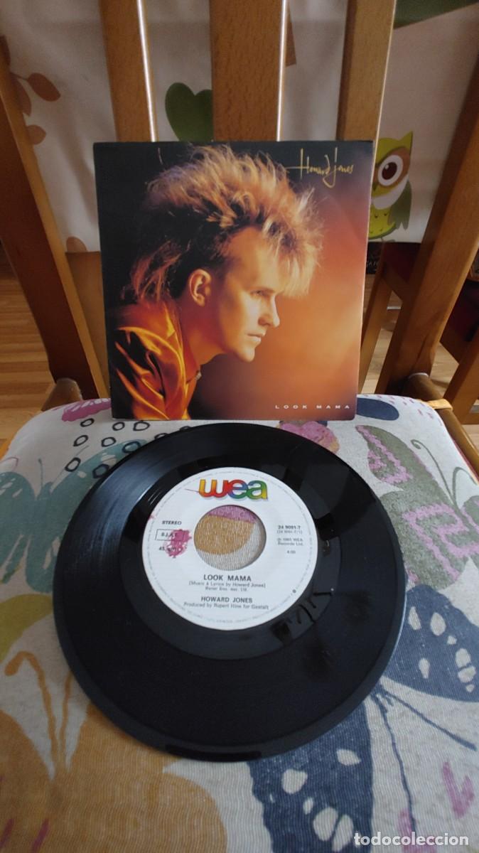 Discos de vinilo: HOWARD JONES-SINGLE LOOK MAMA - Foto 1