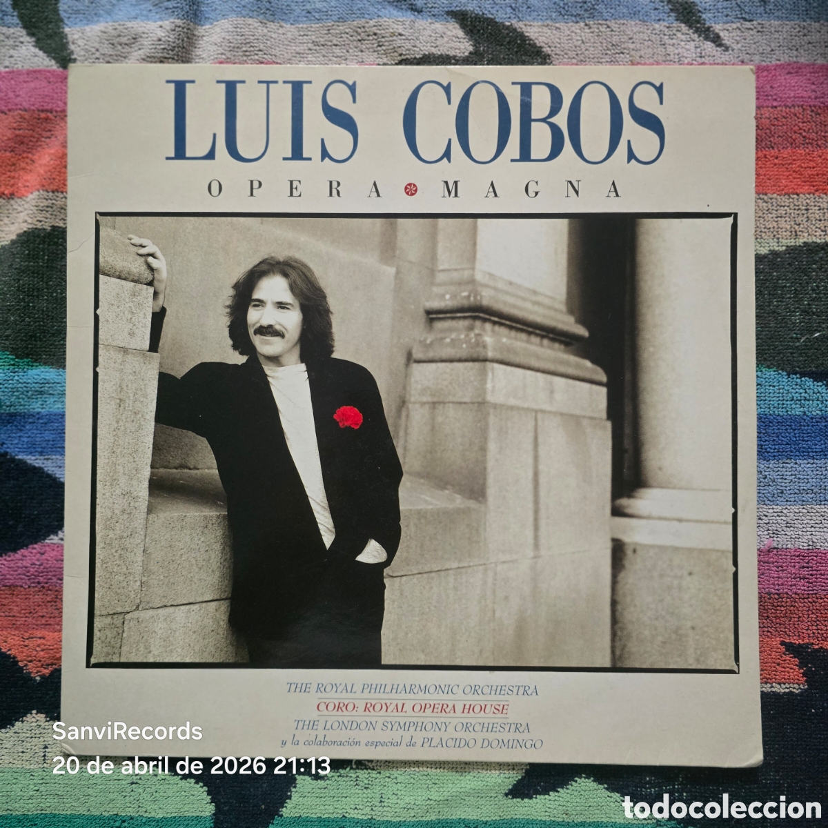 Discos de vinilo: [LP] LUIS COBOS: OPERA MAGNA (EPIC) (1989)