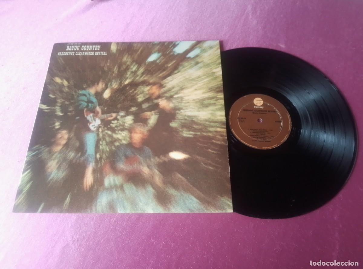 Discos de vinilo: CREEDENCE CLEARWATER REVIVAL BAYOU COUNTRY 1976 LP L31 3