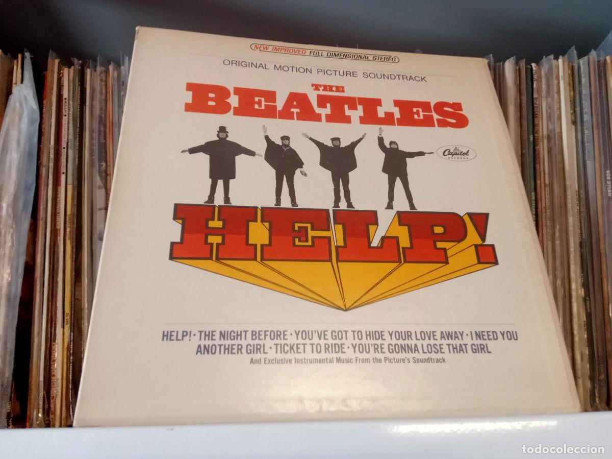 Discos de vinilo: The Beatles &lrm;&ndash; Help! (Original Motion Picture Soundtrack) - lp US 1965