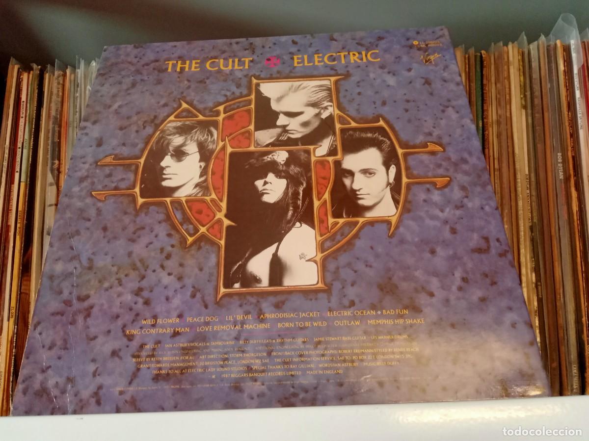 Discos de vinilo: The Cult &lrm;&ndash; Electric - lp Spain - Foto 2