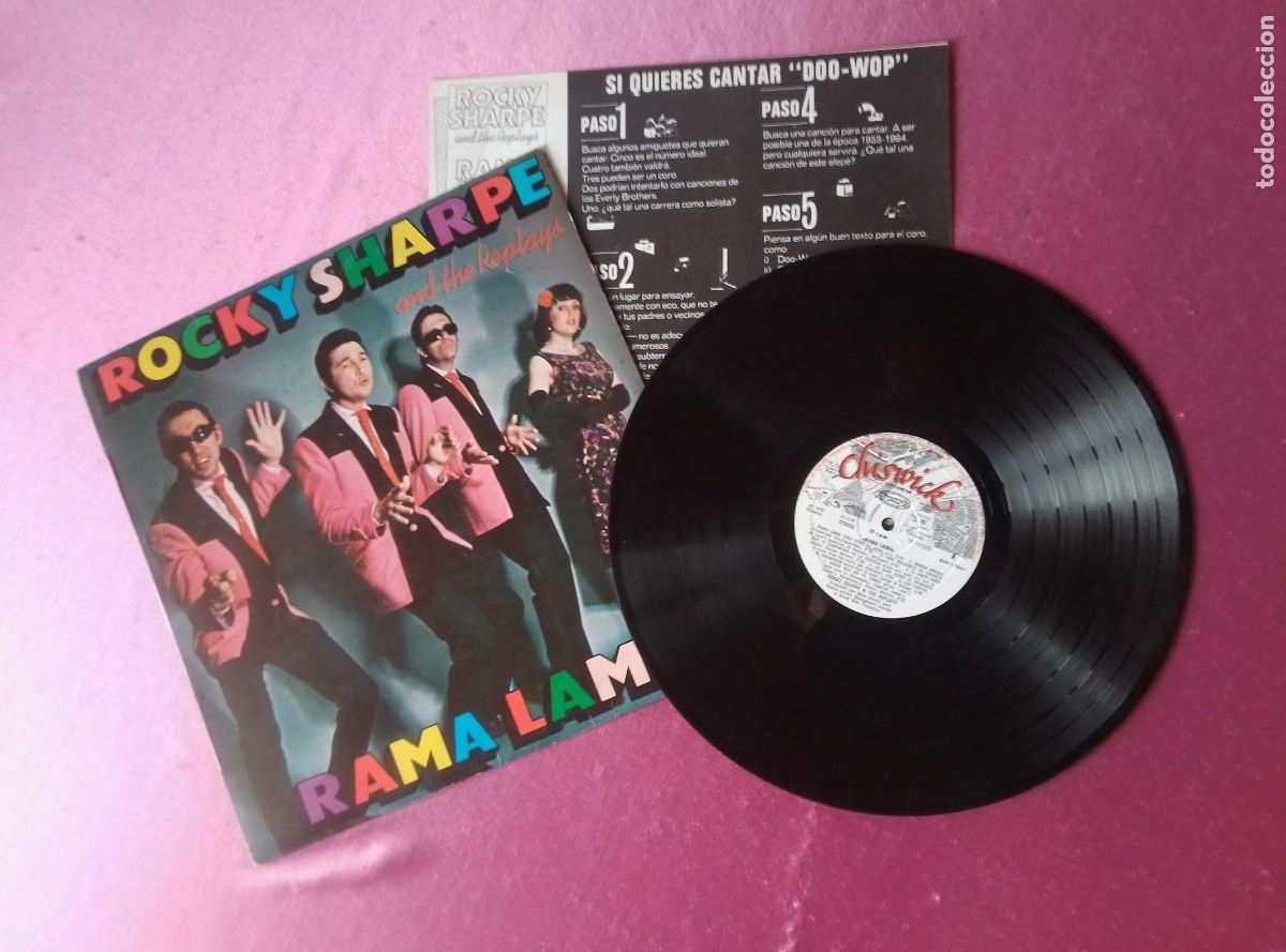 Discos de vinilo: ROCKY SHARPE RAMA LAMA DING 1979 LP L31 3