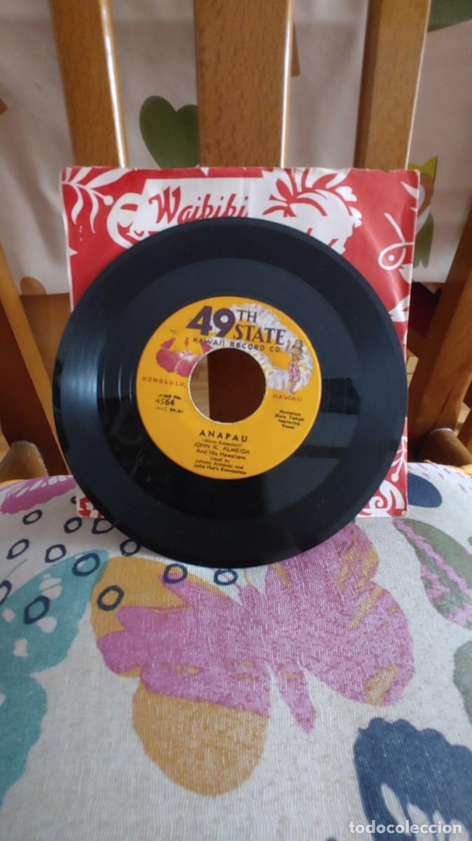 Discos de vinilo: JOHN K. ALMEIDA-SINGLE ANAPAU - Foto 2