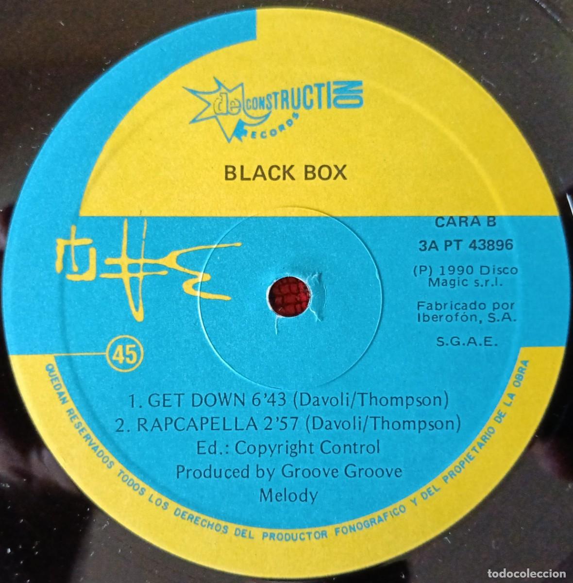Discos de vinilo: BLACK BOX ** Fantasy (Remixed) ** MAXI SINGLE VINILO 1990 - Foto 4