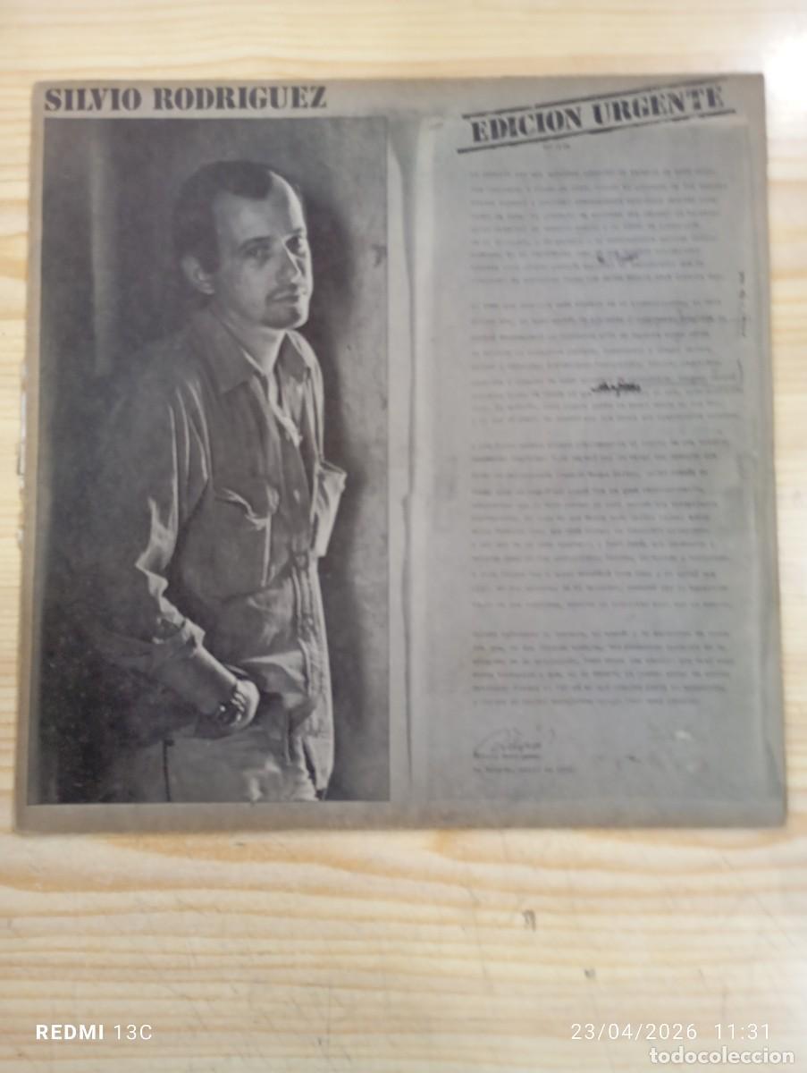 Discos de vinilo: Lp - Silvio Rodr&iacute;guez &lrm;&ndash; Unicornio - Edici&oacute;n Urgente - 1982 - Movieplay &lrm;&ndash; 17.3295/8