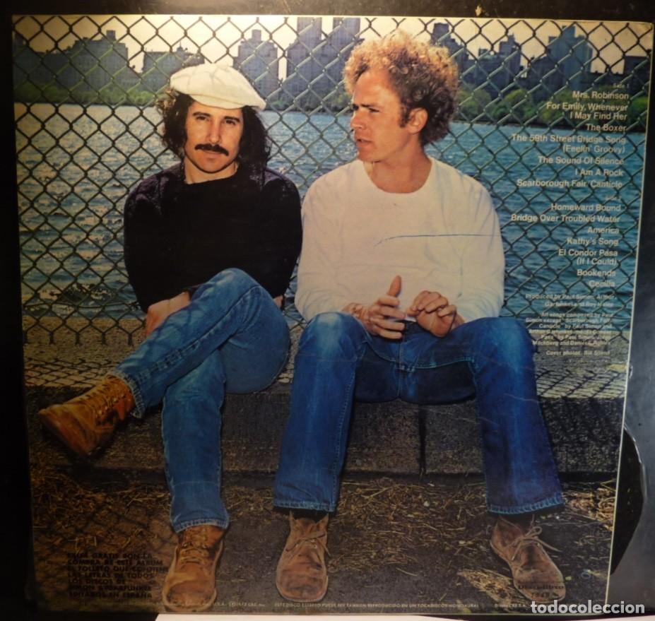 Discos de vinilo: SIMON & GARFUNKEL // GRANDES EXITOS // ENCARTE // 1972 // LP - Foto 2