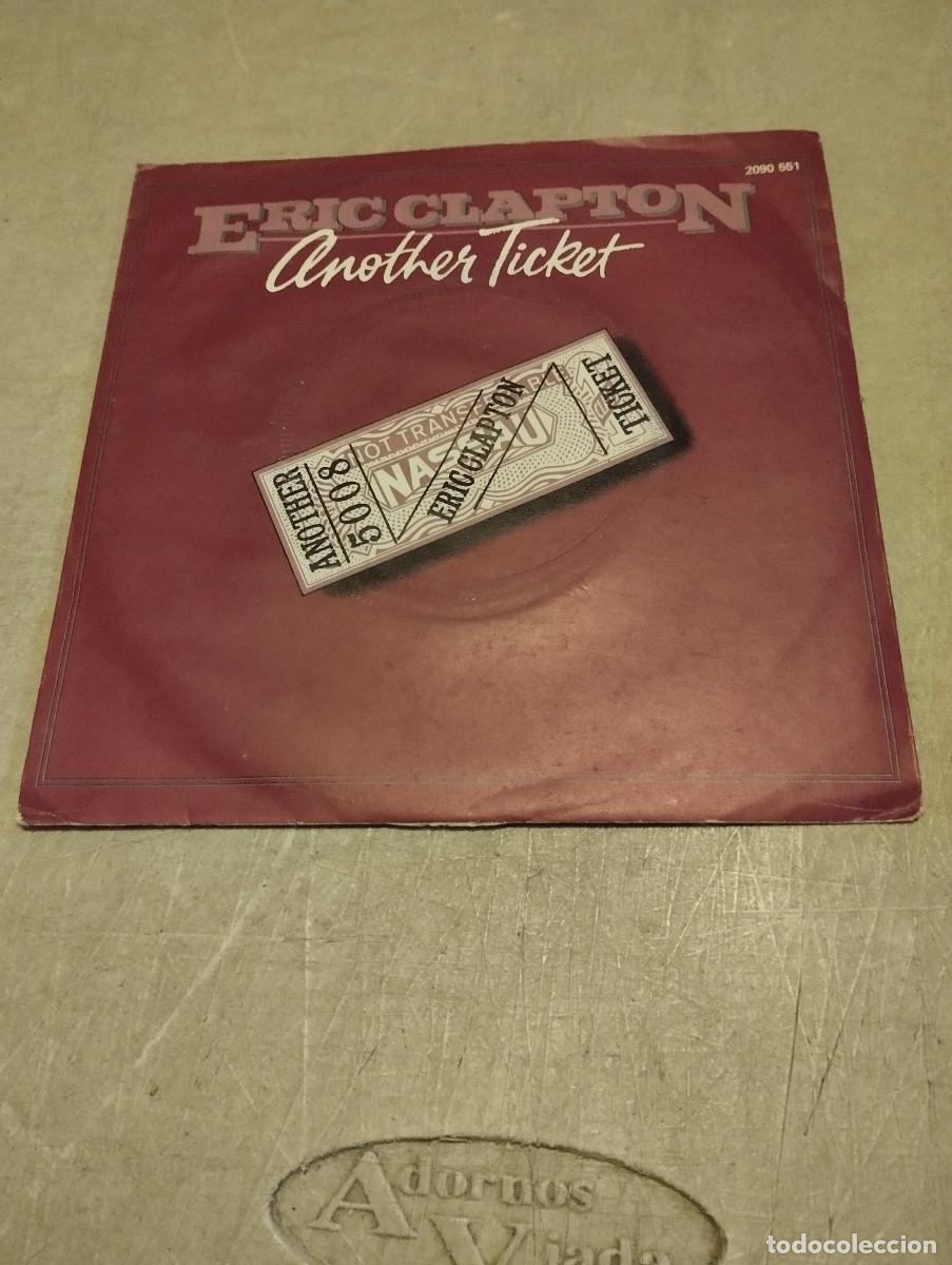 Discos de vinilo: ERIC CLAPTON SG ANOTHER TICKET - Foto 1