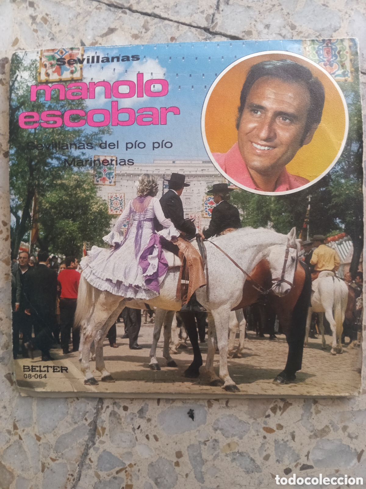 Discos de vinilo: SGL MANOLO ESCOBAR SEVILLANAS DEL PIO PIO 1972
