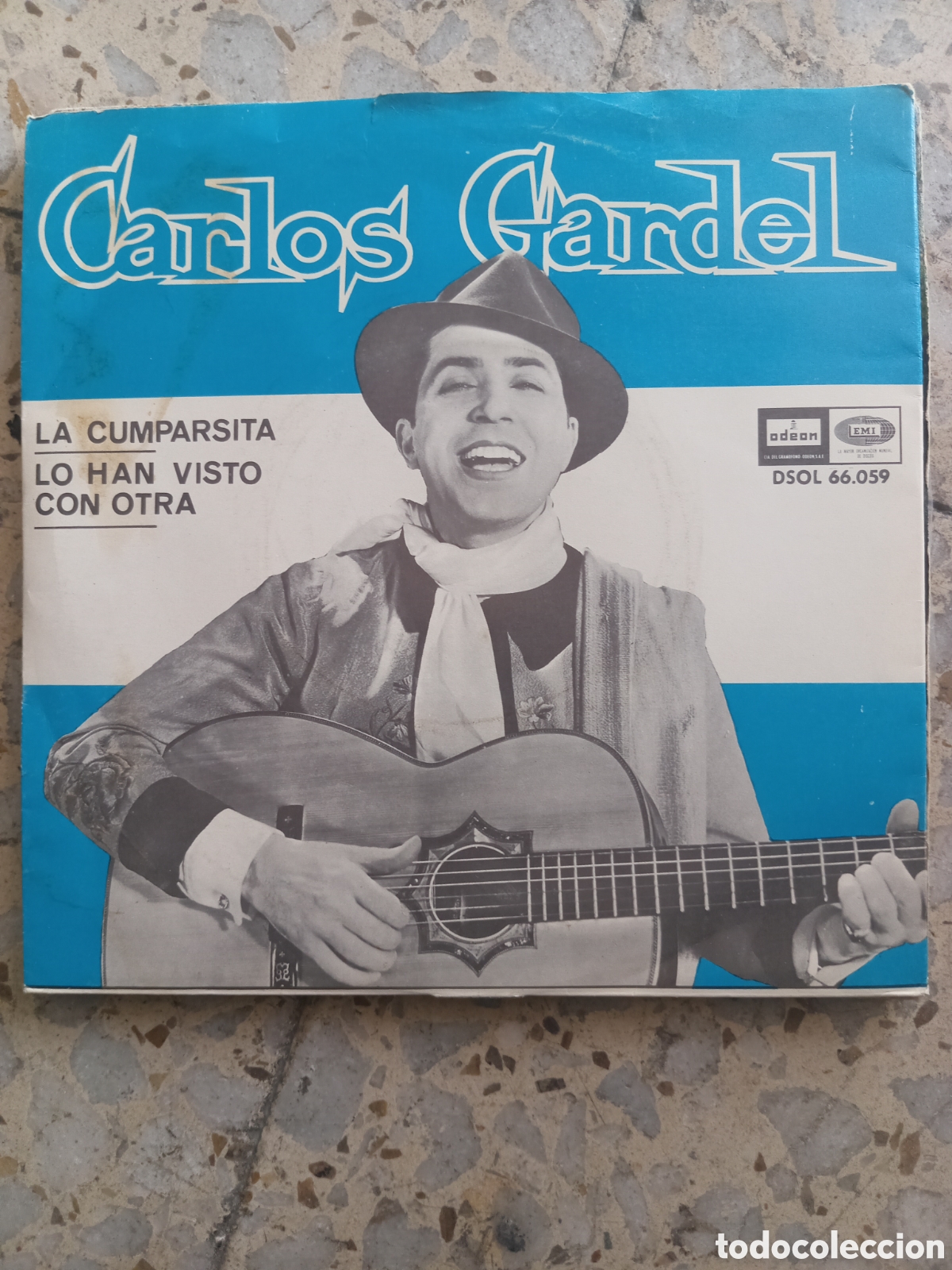 Discos de vinilo: SGL CARLOS GARDEL LA CUMPARSITA 1964
