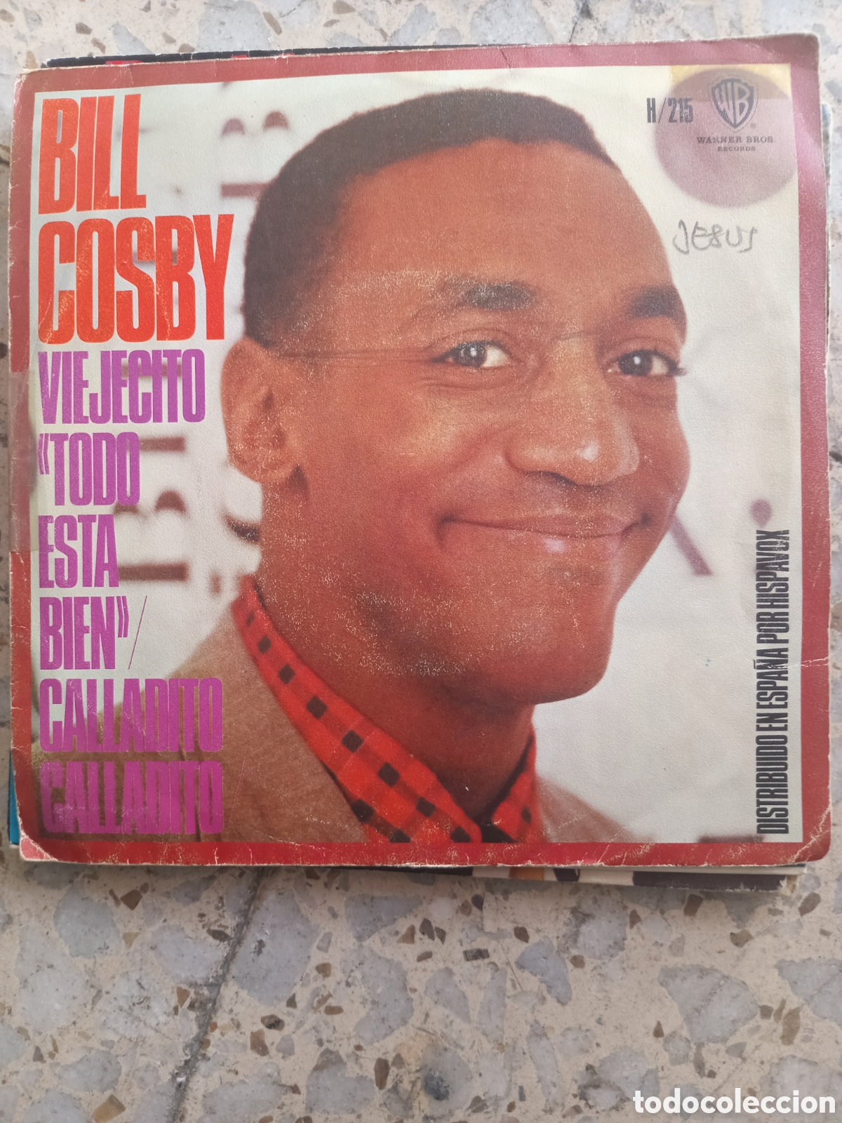 Discos de vinilo: SGL BILL COSBY VIEJECITO TODO ESTA BIEN 1967