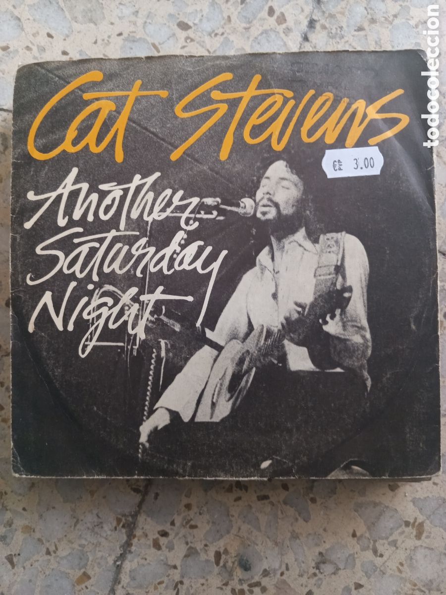 Dischi in vinile: SGL CAT STEVENS ANOTHER SATURDAY NIGHT 1974