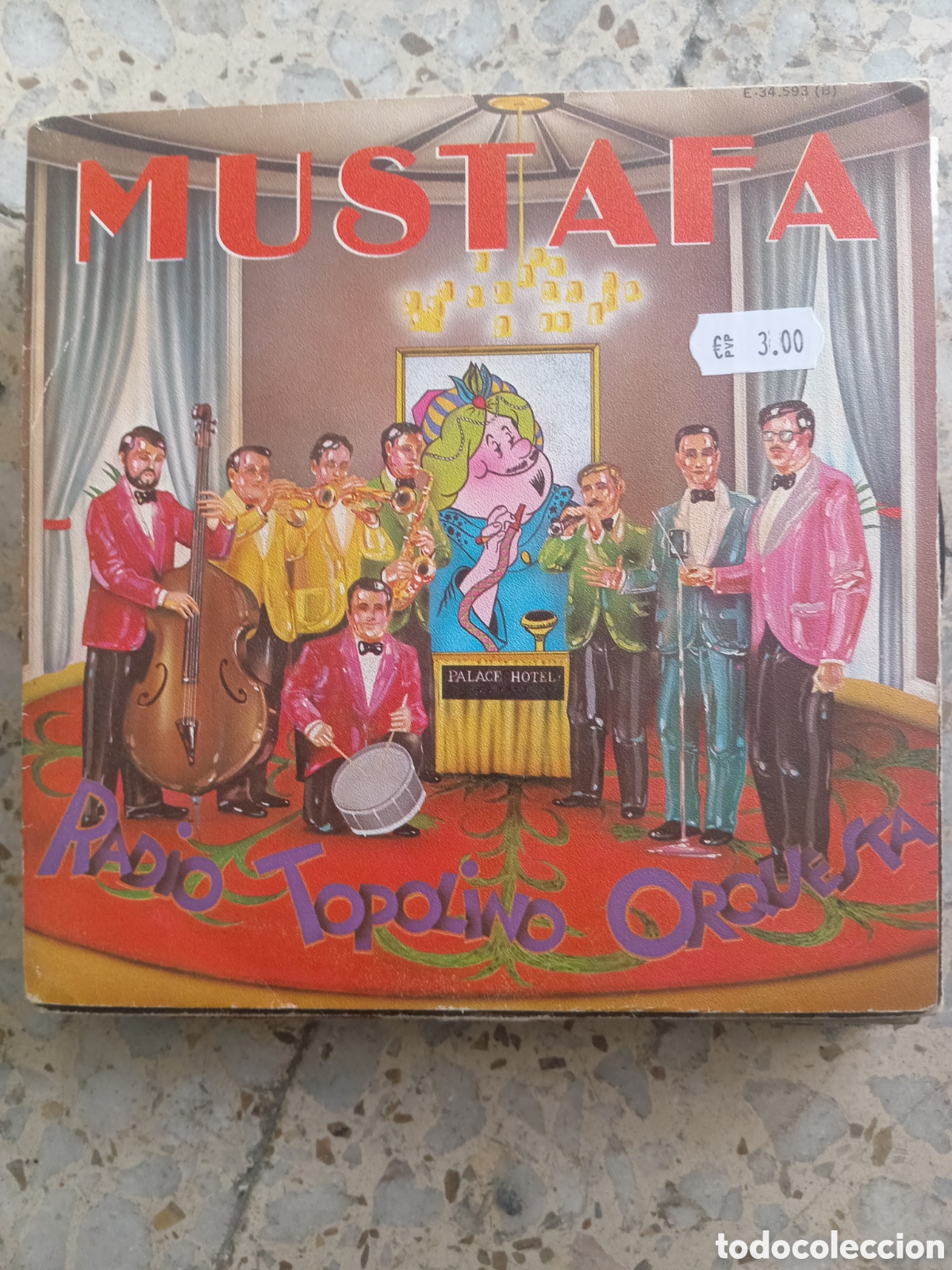Discos de vinilo: SGL TOPOLINO RADIO ORQUESTA MUSTAFA 1983 PROMO