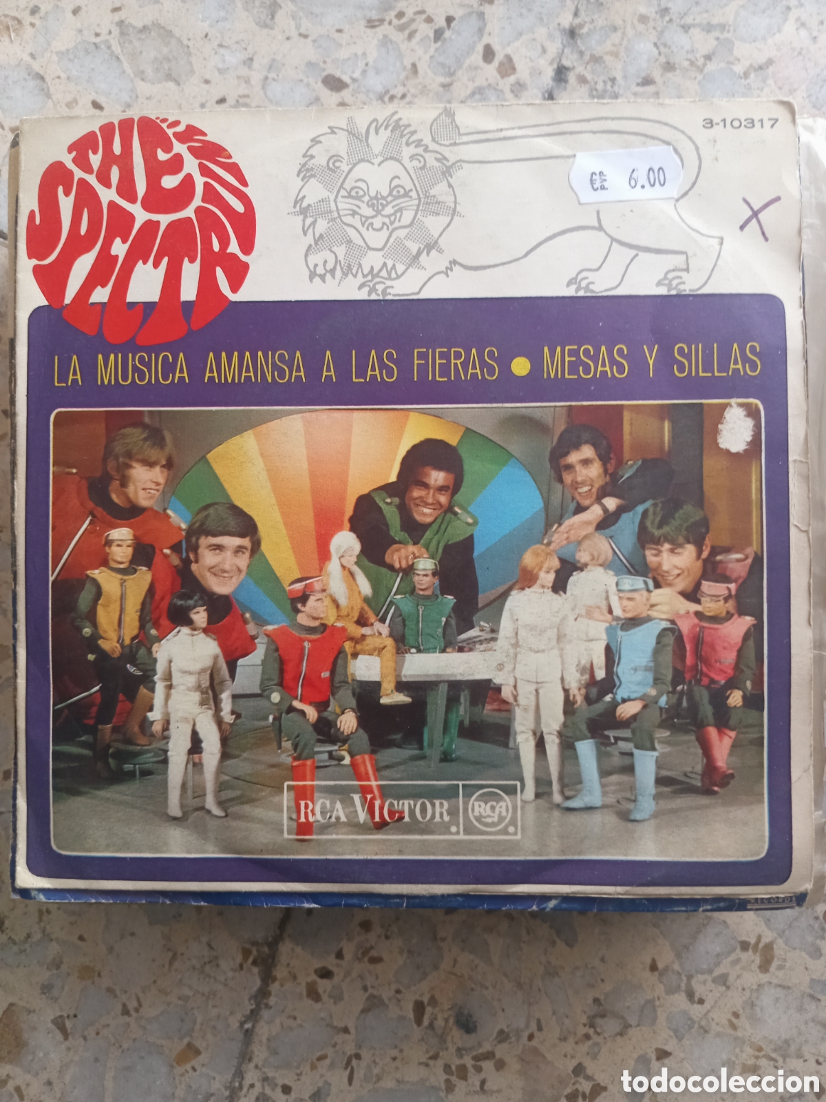 Discos de vinilo: SGL THE SPECTRUM LA MUSICA AMANSA A LAS FIERAS 1968