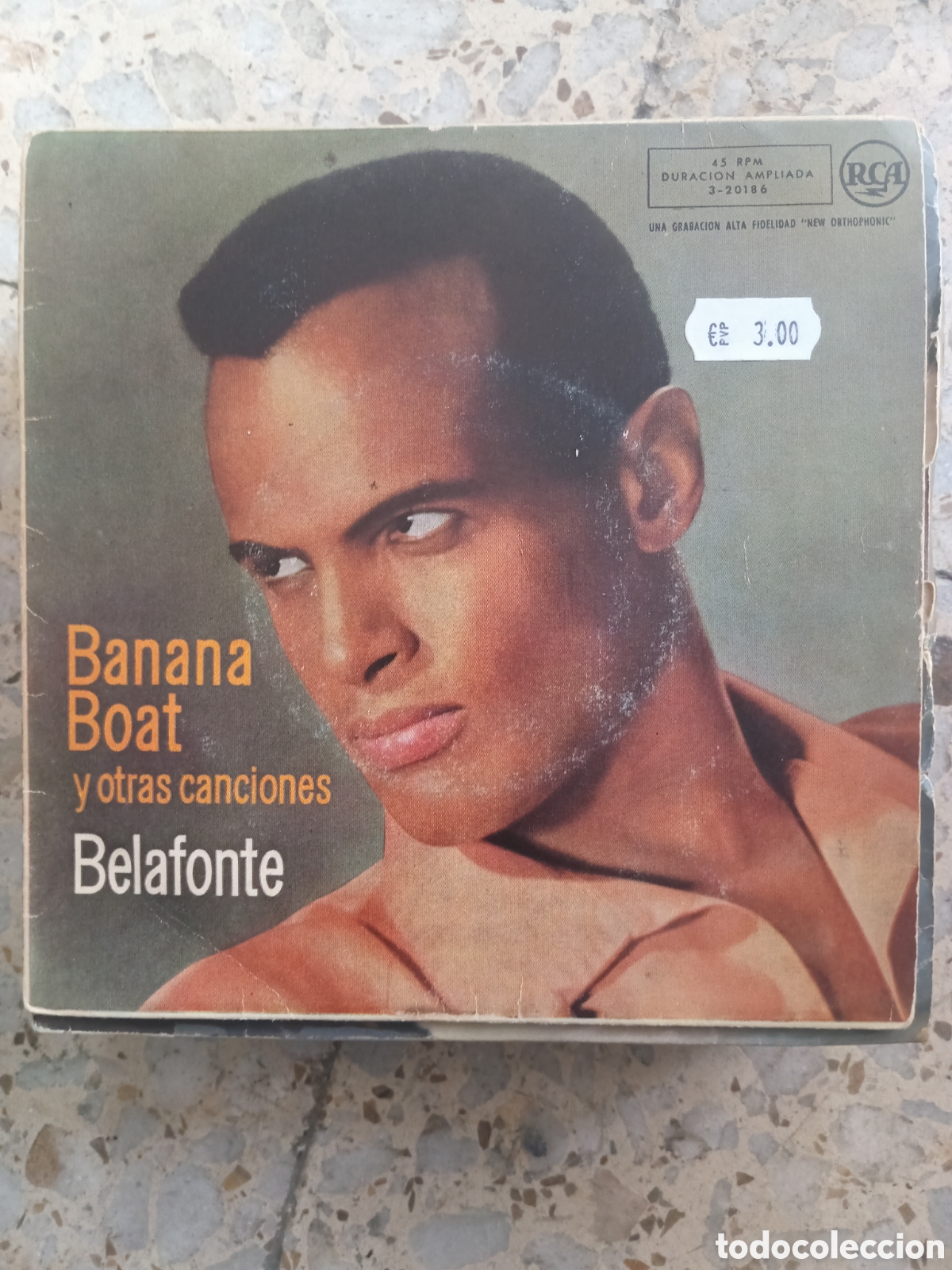 Discos de vinilo: EP BELAFONTE BANANA BOAT 1959