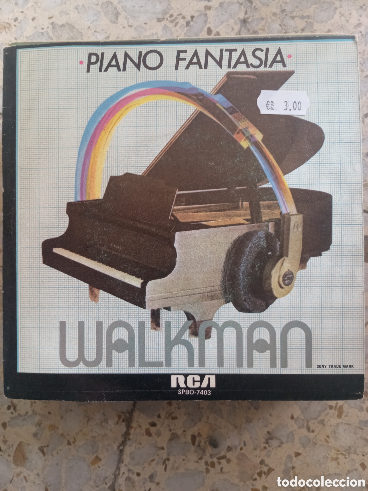Discos de vinilo: SGL PIANO FANTASIA WALKMAN 1983 PROMO