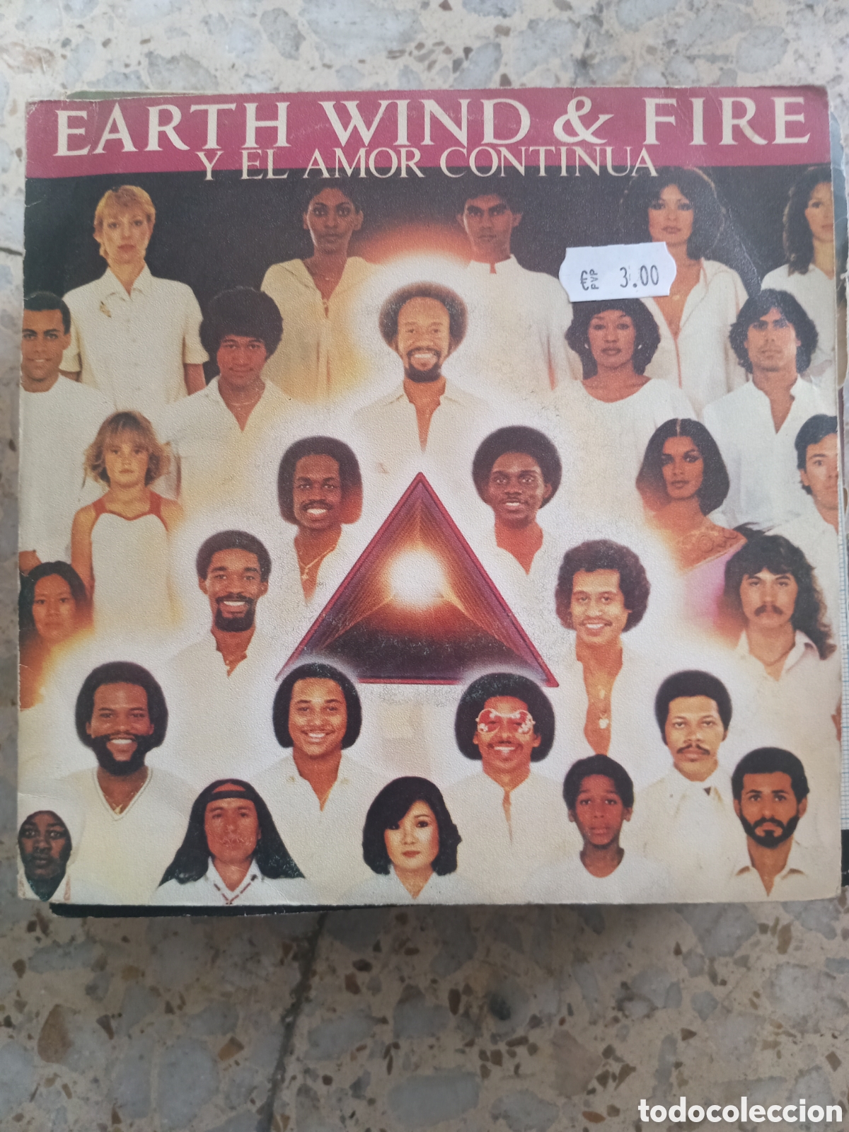 Discos de vinilo: SGL EARTH WIND FIRE Y EL AMOR CONTINUA 1980