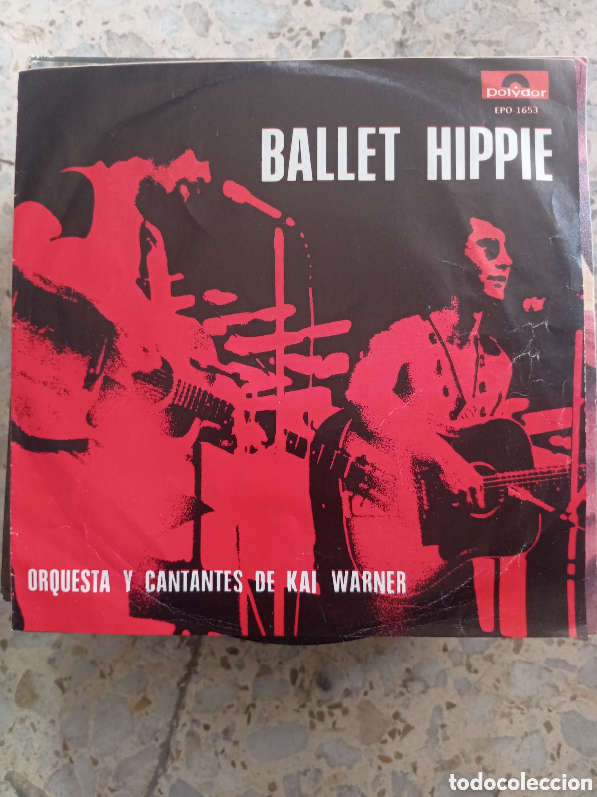 Discos de vinilo: EP KAI WARNER BALLET HIPPIE 1969 MEXICO - Foto 1