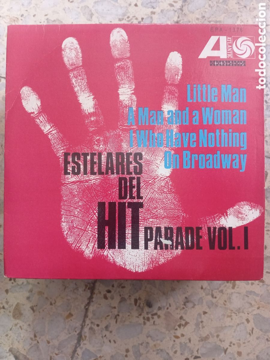 Discos de vinilo: EP ESTELARES DEL HIT PARADE VOL 1 LITTLE MAN SONNY & CHER ON BROADWAY THE DRIFTERS 1965 MEXICO