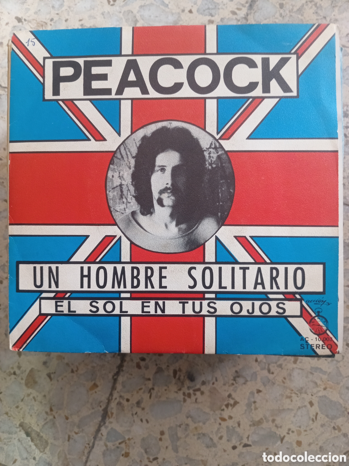 Vinyl records: SGL PEACOCK JUST A LONELY MAN UN HOMBRE SOLITARIO 1971