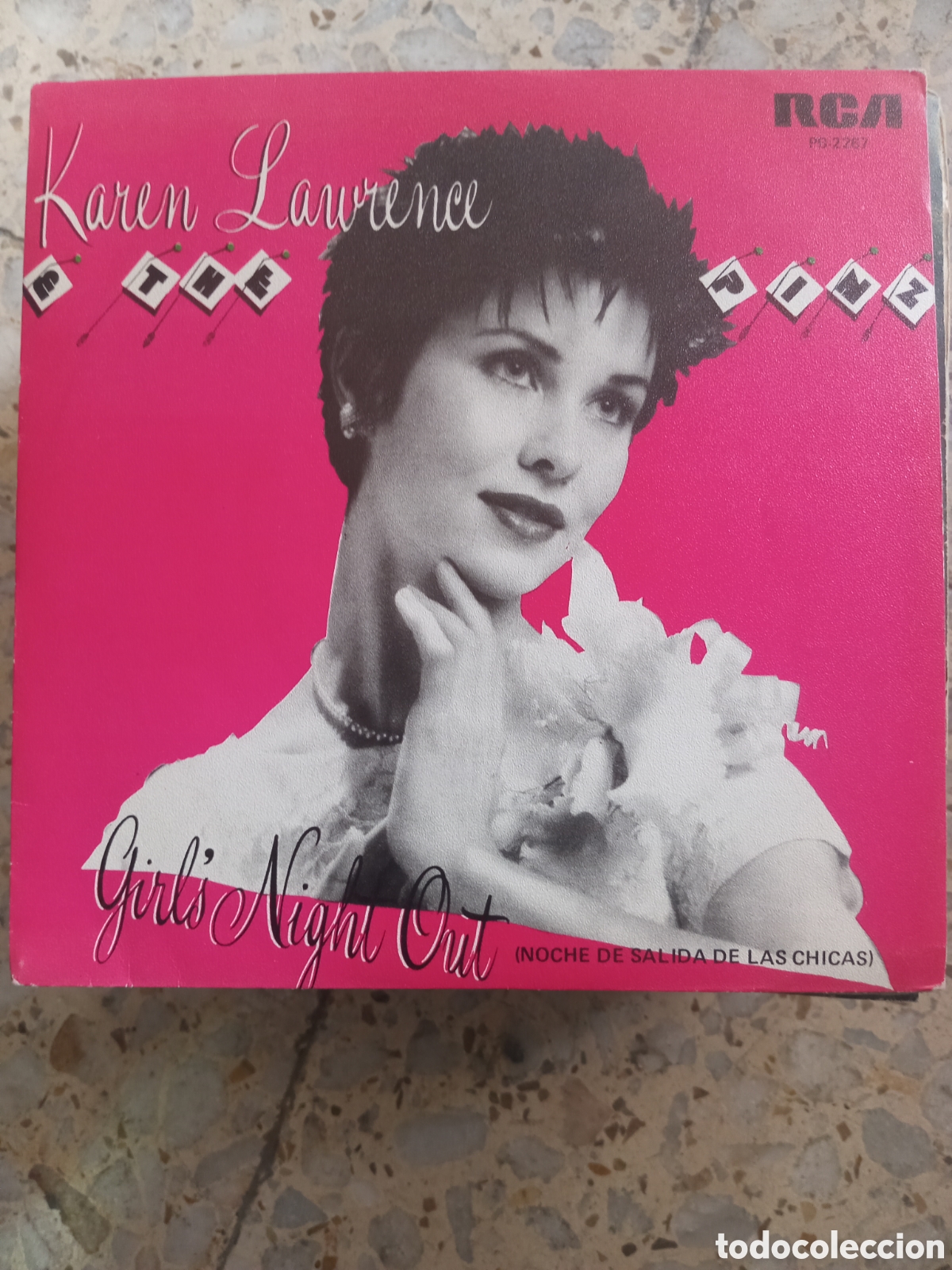 Discos de vinilo: SGL KAREN LAWRENCE GIRL&acute;S NIGHT OUT 1981 PROMO