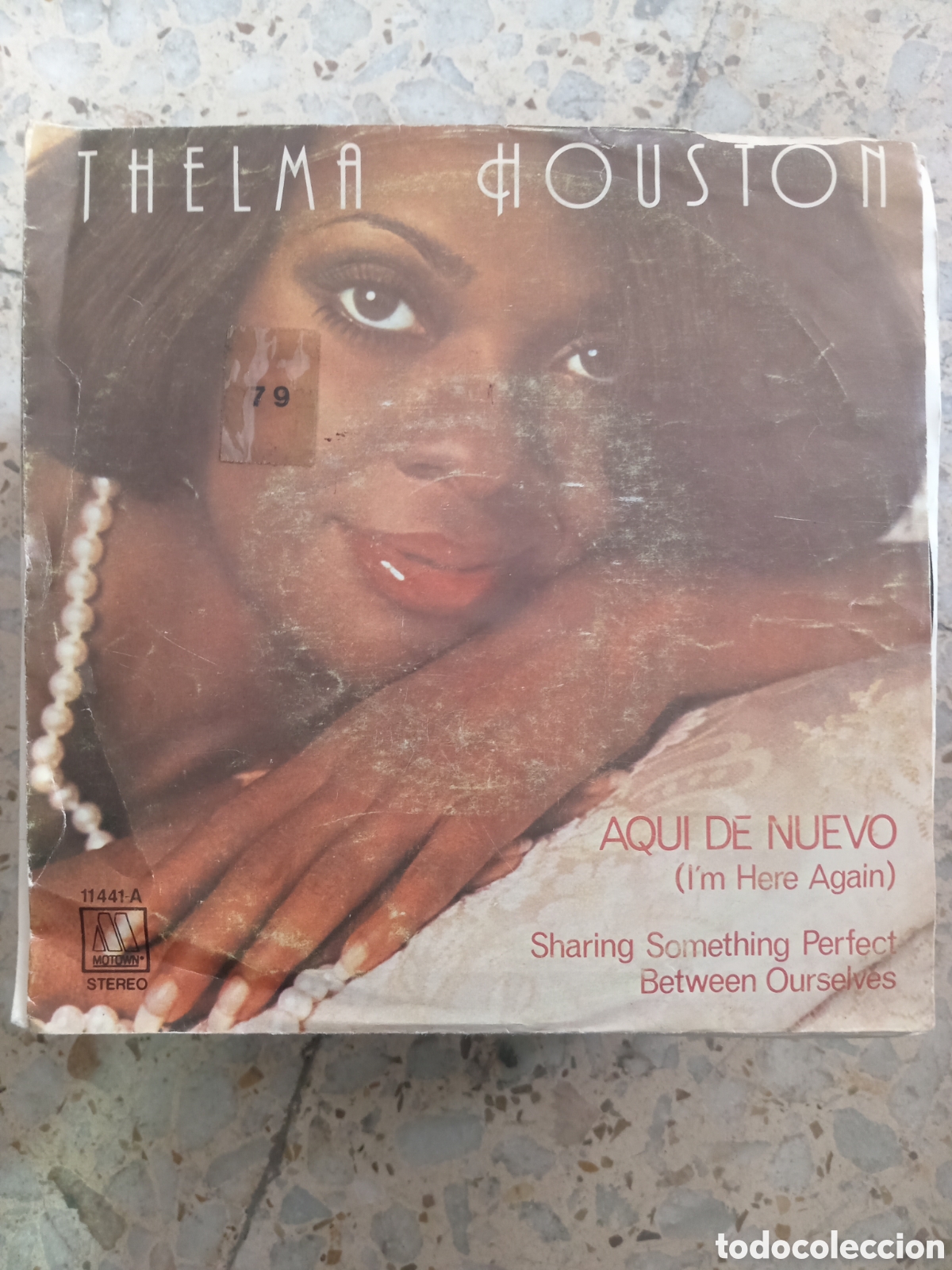 Discos de vinilo: SGL THELMA HOUSTON AQUI DE NUEVO I&acute;M HERE AGAIN 1976
