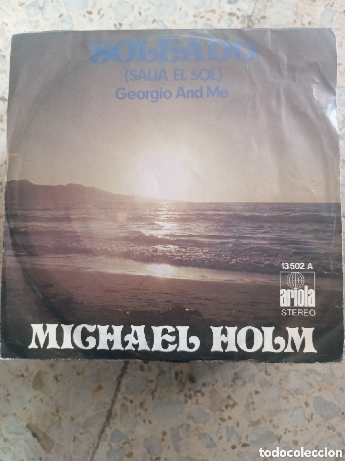 Discos de vinilo: SGL MICHAEL HOLM SOLEADO 1974 - Foto 1