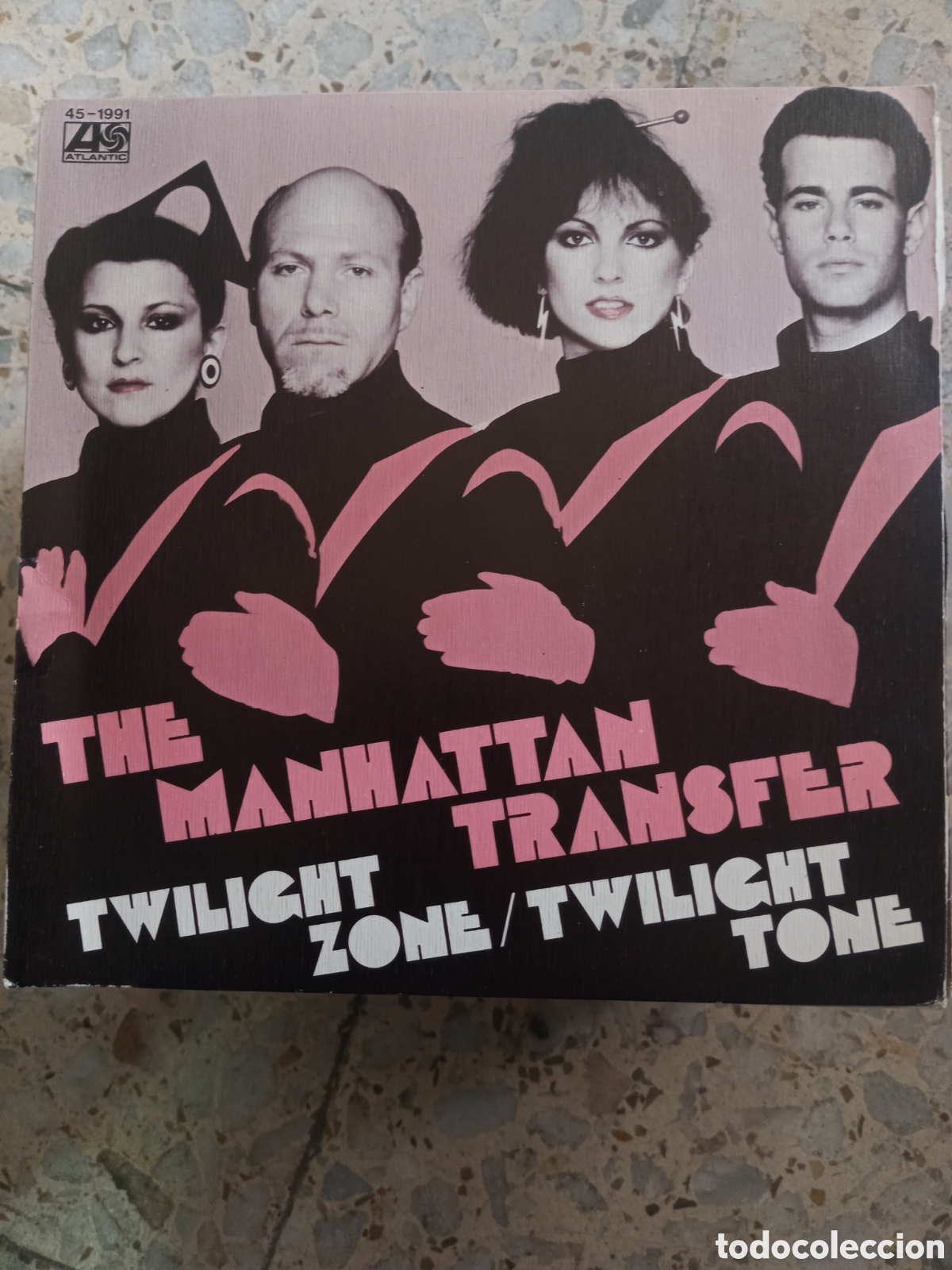 Discos de vinilo: SGL THE MANHATTAN TRANSFER TWILIGHT ZONE 1979 PROMO
