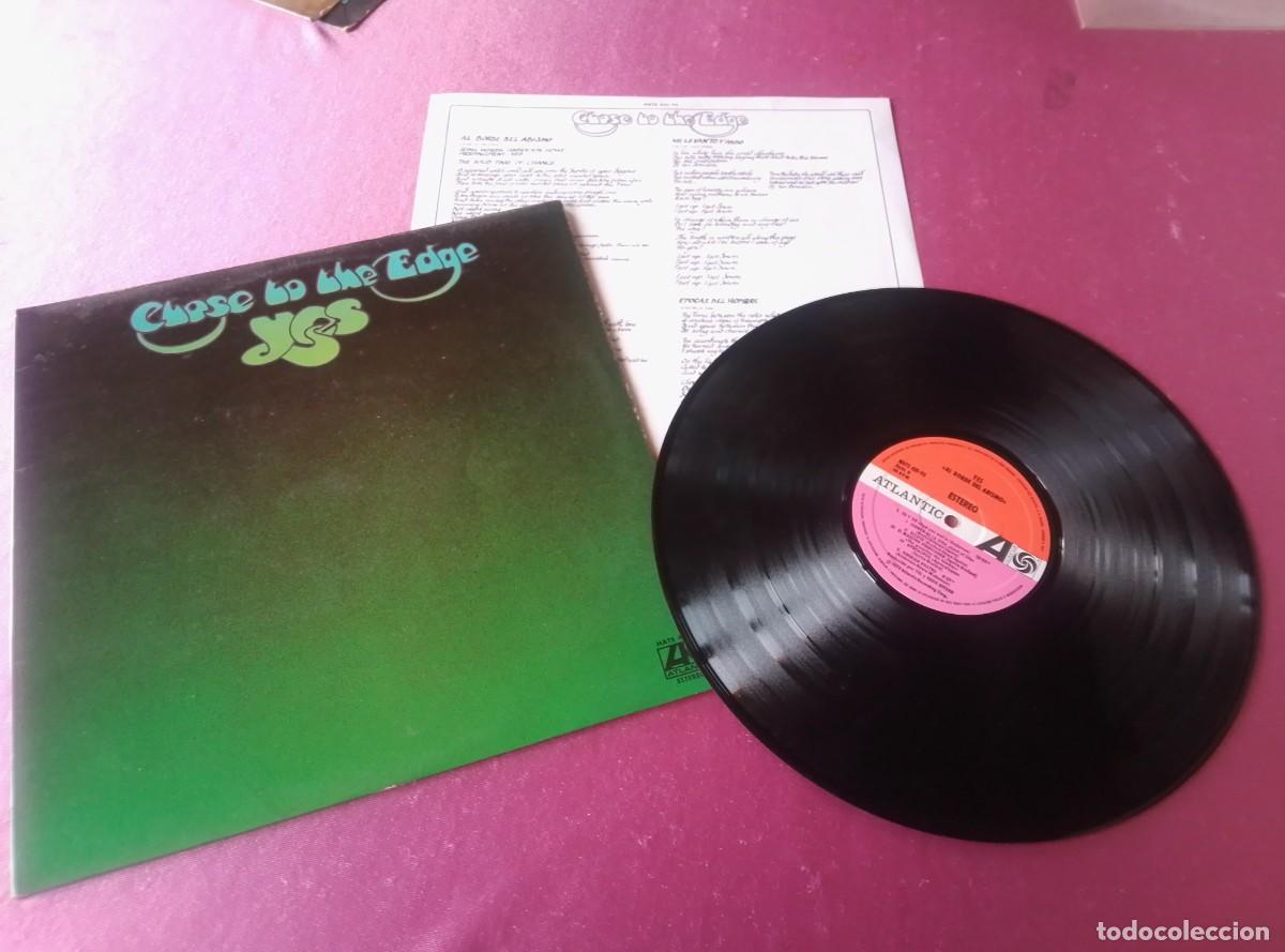 Discos de vinilo: YES AL BORDE DEL ABISMO CHOSE TO THE EDGE 1972 LP L31 3