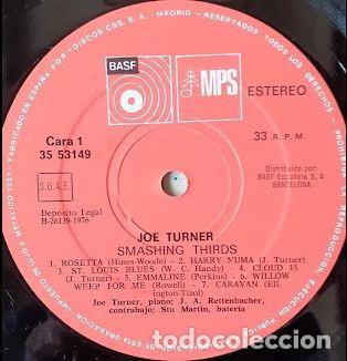 Discos de vinilo: Smashing Thirds - Joe Turner - Foto 5