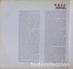 Discos de vinilo: Israel - K. & J. J. - Foto 3