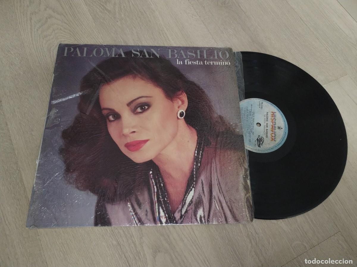 Discos de vinilo: PALOMA SAN BASILIO - LA FIESTA TERMINO ..LP DE HISPAVOX - EDICION DIFERENTE ..FAMA - 1985 -