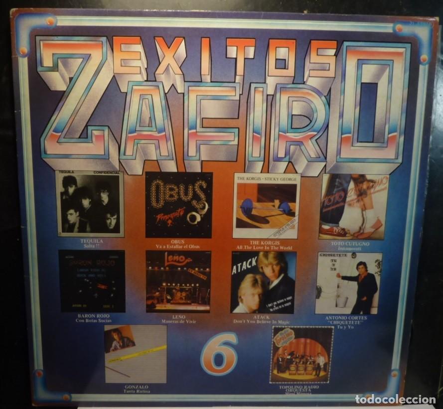 Discos de vinilo: EXITOS DE ZAFIRO // VARIOS // 1981 // LP - Foto 1