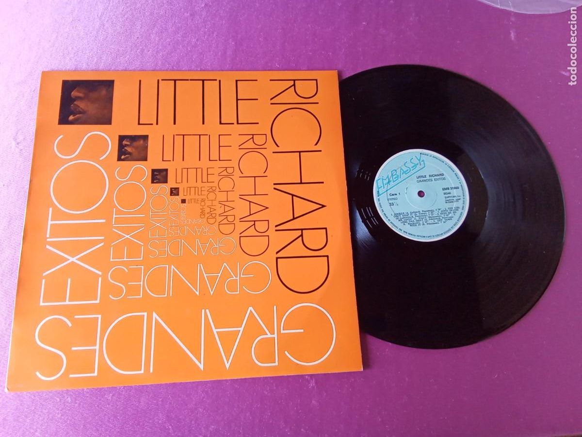 Discos de vinilo: LITTLE RICHARD 1975 LP L31 3